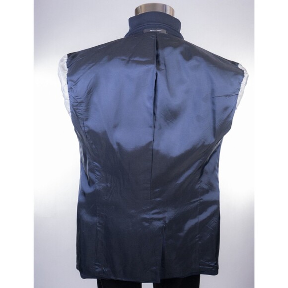 BOSS Hugo Boss JAM75 Blazer Sport Coat Jacket Men’s 38R Solid Blue Wool 2-Button - Picture 16 of 16